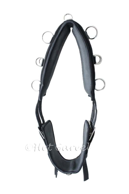 HARRY'S HORSE Harry's Horse Longeersingel Neopreen Luxe Zwart