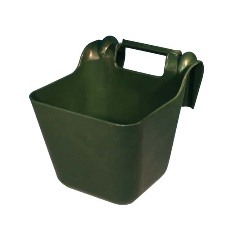  Beugelvoerbak Vaste Beugel Groen 14 Ltr.