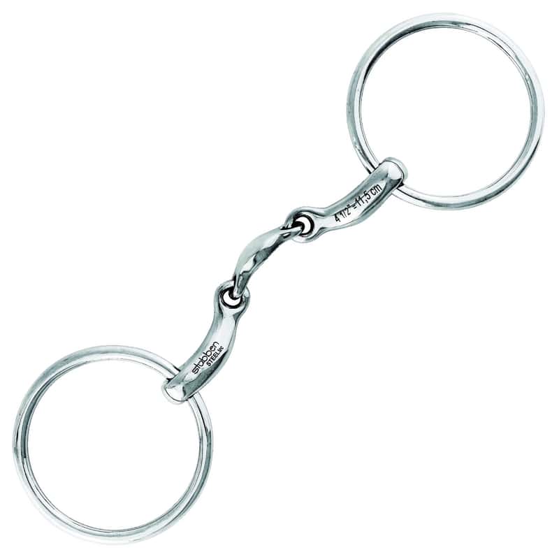 STUBBEN Stubben Watertrens Dubbelgebroken 2229 RVS 12mm