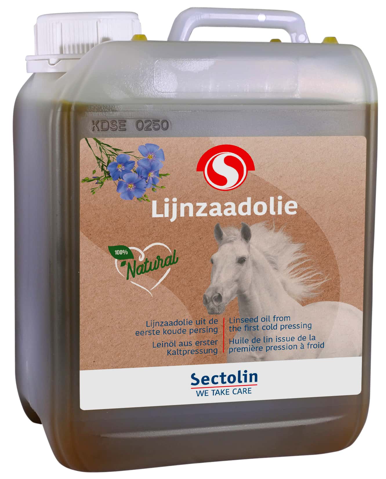 SECTOLIN Sectolin Lijnzaadolie 2,5 Ltr