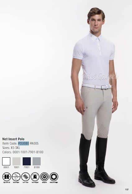 CAVALLERIA TOSCANA Cavalleria Toscana Men's Insert Polo