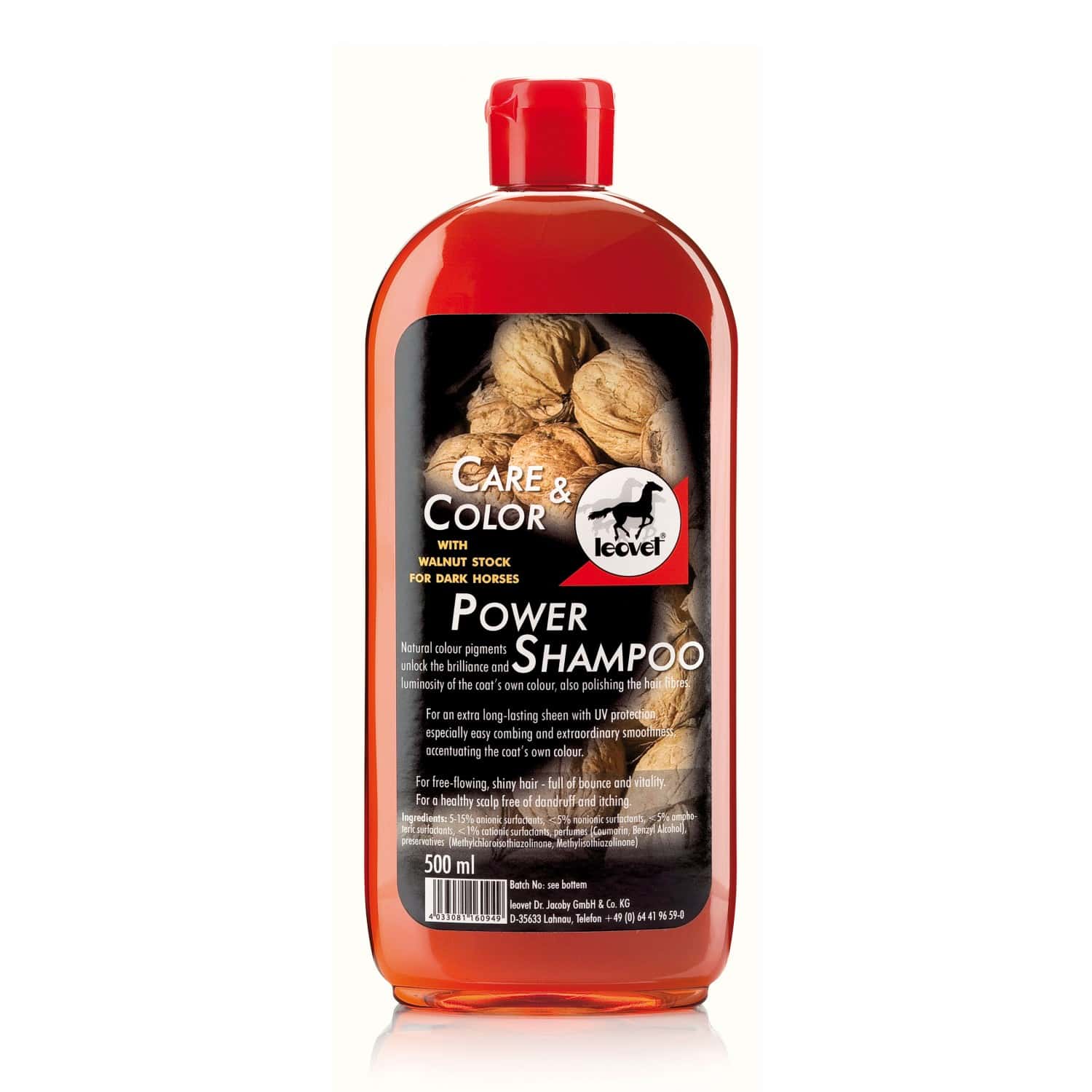LEOVET Leovet Power Shampoo Walnoot Black Horses