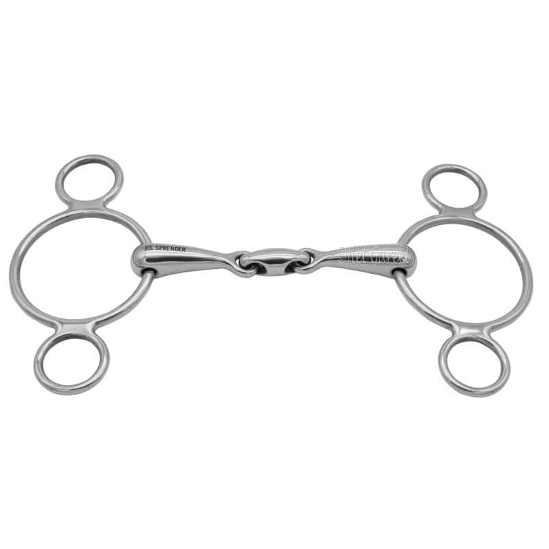 SPRENGER Sprenger Pessoa 3-Ring Dubbel Gebroken Vienna 41213 Rvs 16mm