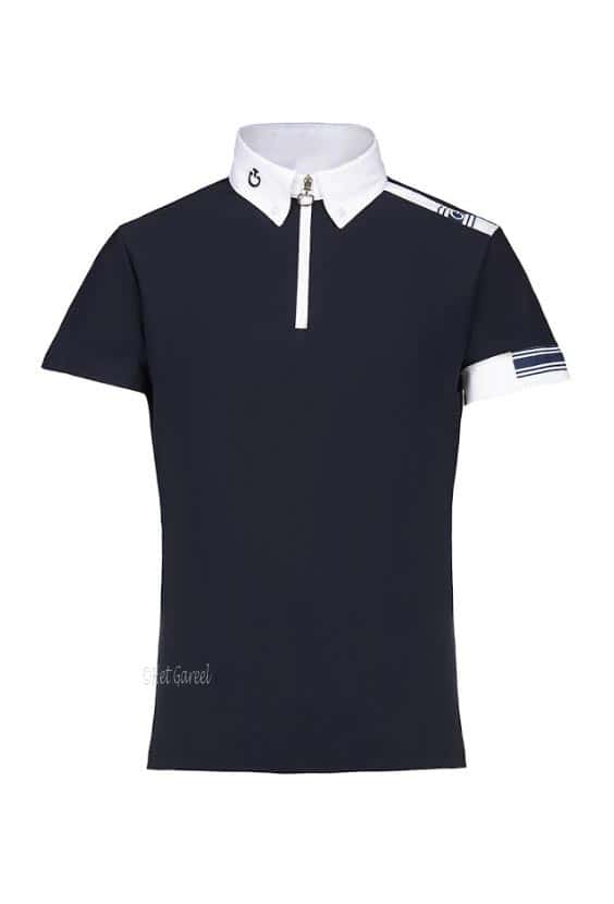 CAVALLERIA TOSCANA Cavalleria Toscana Competition Polo Jersey Laser Boys