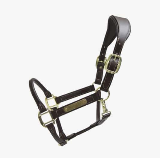KENTUCKY HORSEWEAR Kentucky Horsewear Anatomisch Halster Leer