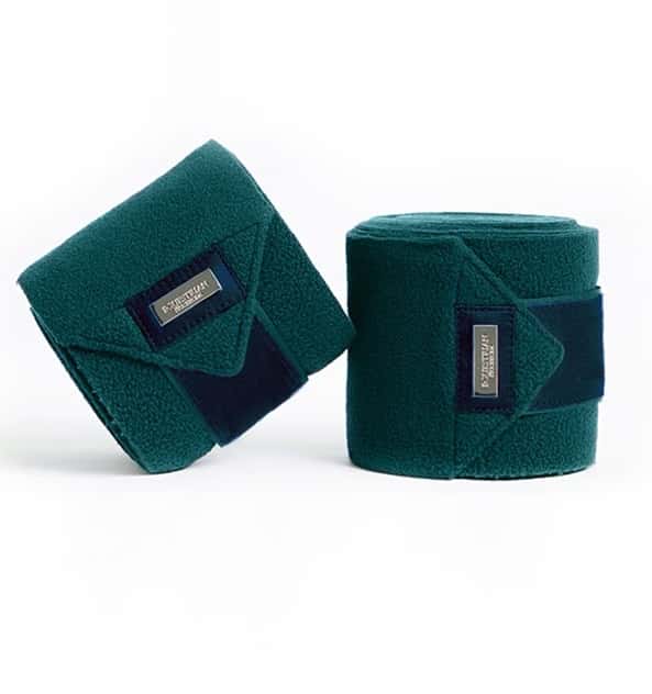 EQUESTRIAN STOCKHOLM Equestrian Stockholm Fleece Bandages Emerald