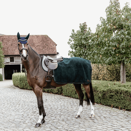 KENTUCKY HORSEWEAR Kentucky Horsewear Uitrijdeken Vierkant Heavy Fleece
