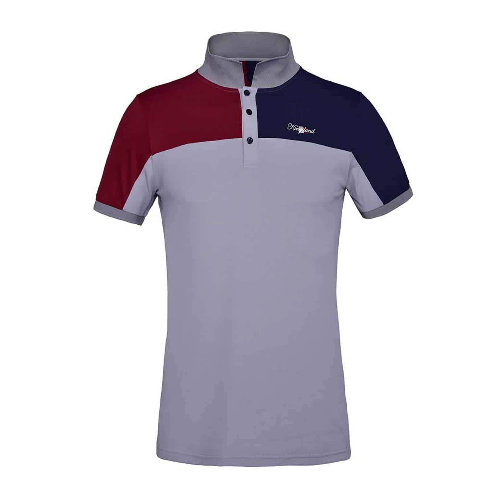 KINGSLAND Kingsland Janko Heren Polo Grey Sleet