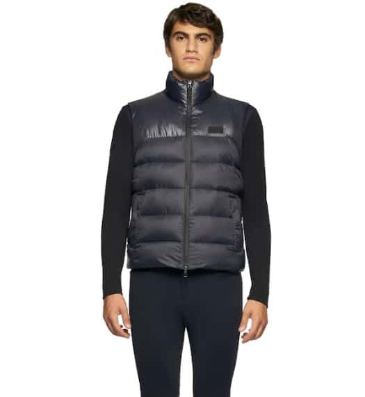 CAVALLERIA TOSCANA Cavalleria Toscana Shiny Matt Nylon Bodywarmer Heren