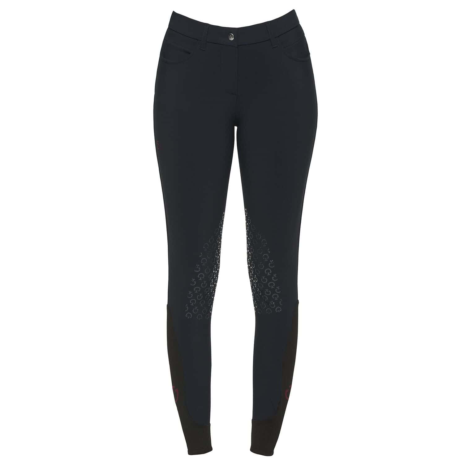 CAVALLERIA TOSCANA Cavalleria Toscana Dames Rijbroek Knee Grip Navy 7001