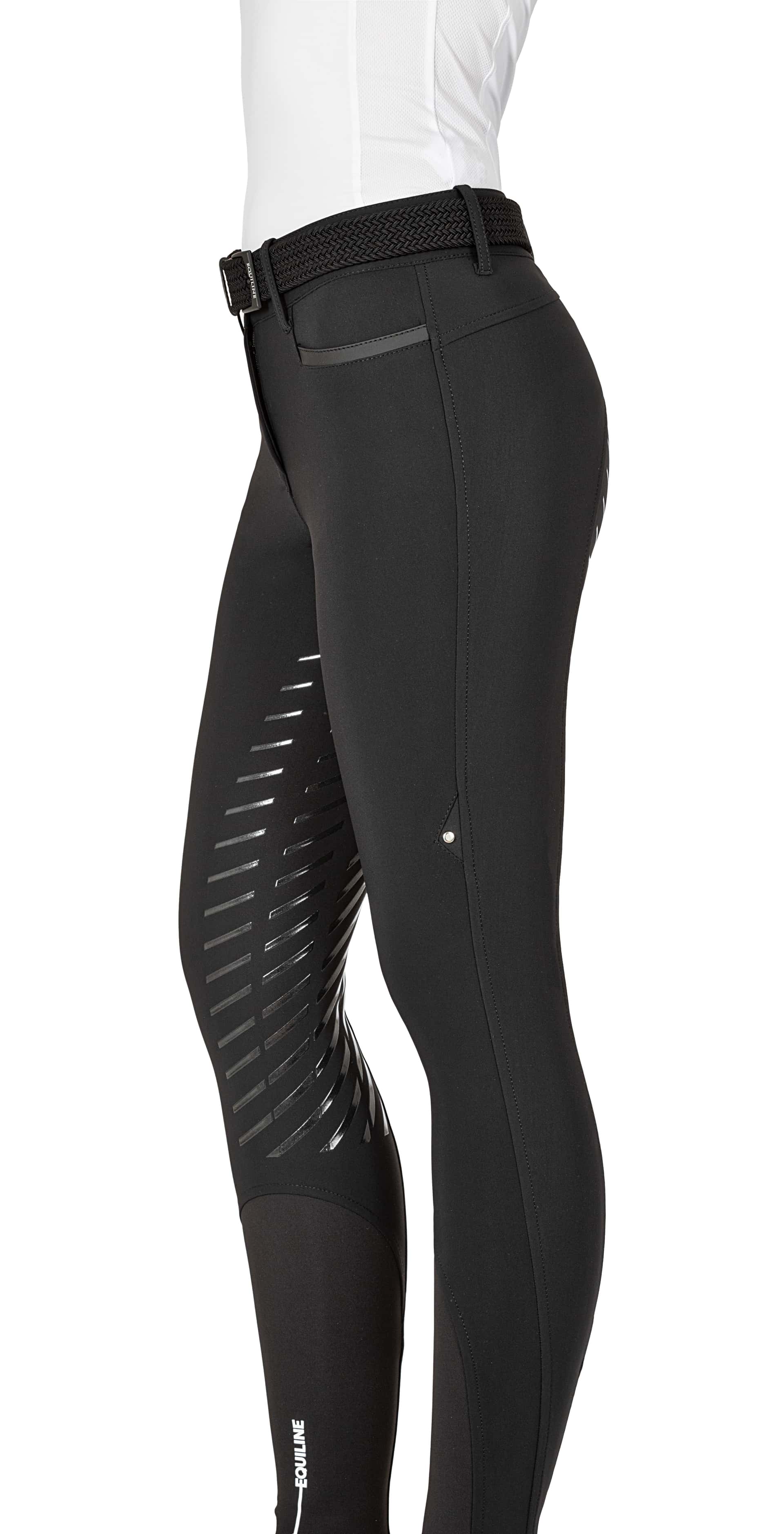 EQUILINE Equiline Coleenf Dames Rijbroek Full Grip Black