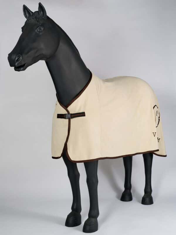 VESTRUM Vestrum Vicenza Fleece Deken Beige/Moro
