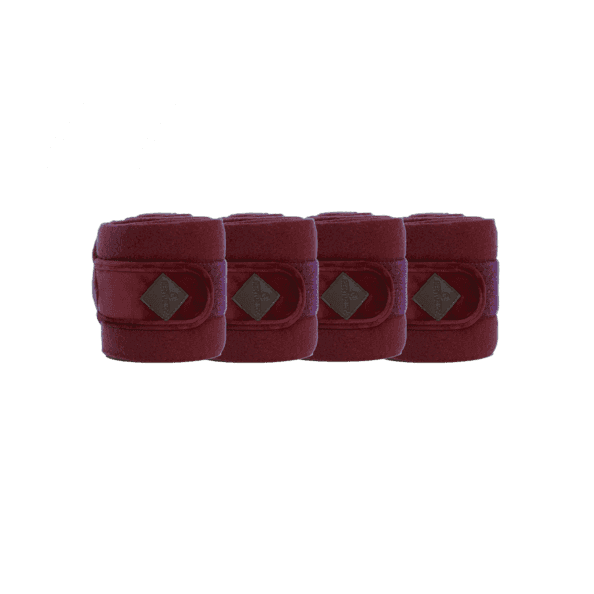 KENTUCKY HORSEWEAR Kentucky Horsewear Velvet Bandage Bordeaux