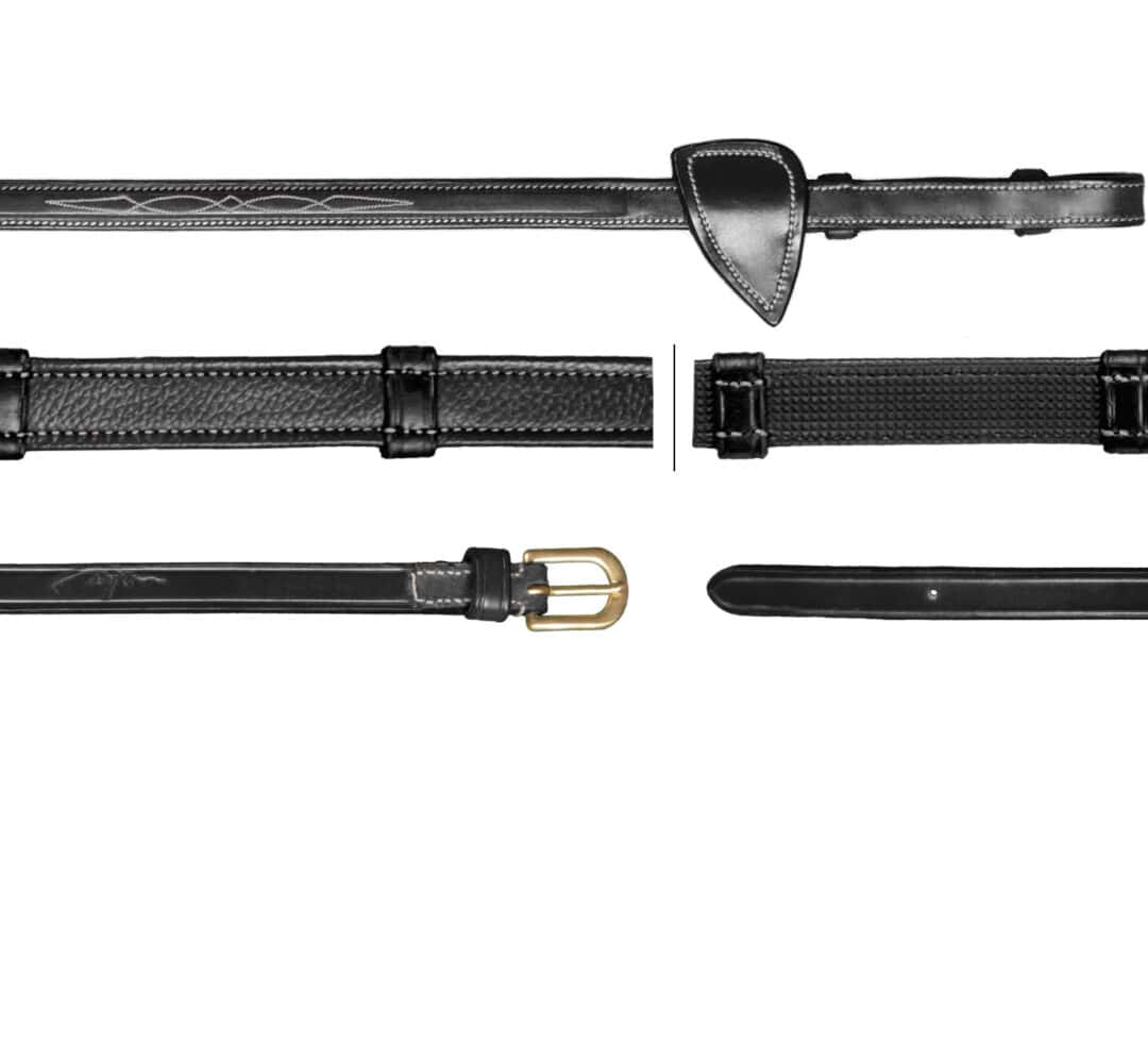 DY'ON Dyon Hunter Teugel Leer Rubber Stops US05G