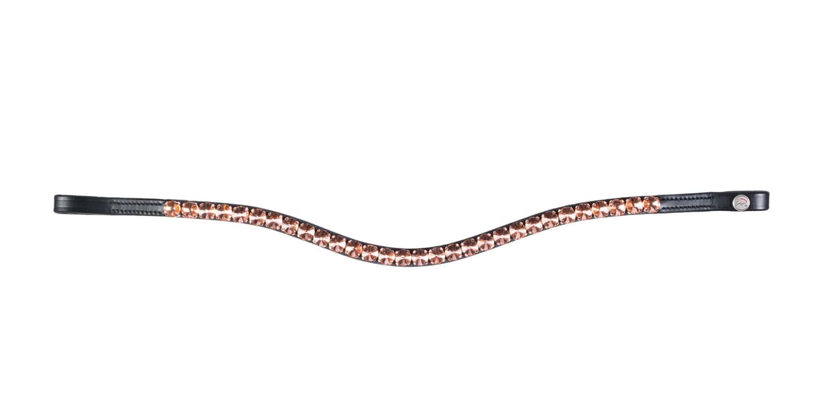 HKM Hkm Glamour Style Frontriem Rosegoud
