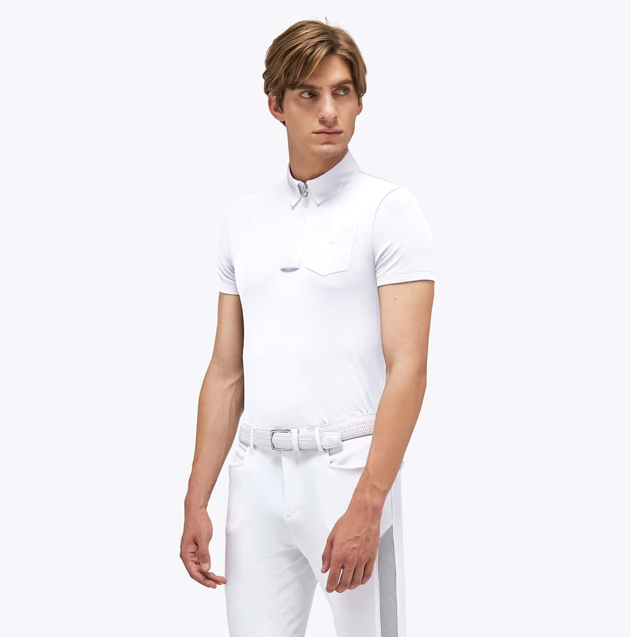 CAVALLERIA TOSCANA Cavalleria Toscana Tech Pique Competition Polo Heren