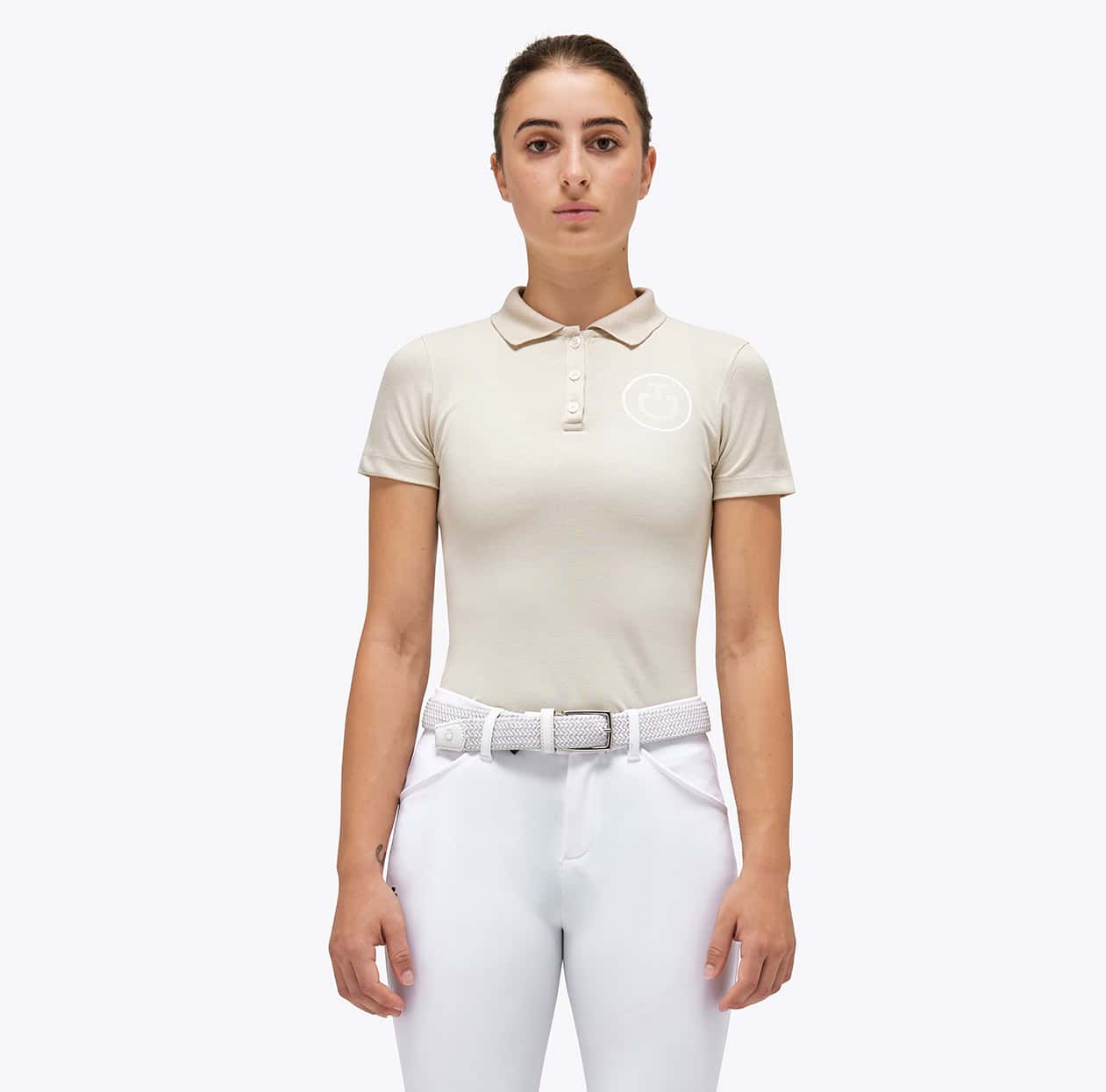 CAVALLERIA TOSCANA Cavalleria Toscana Cross Stitch Cotton Polo Kind