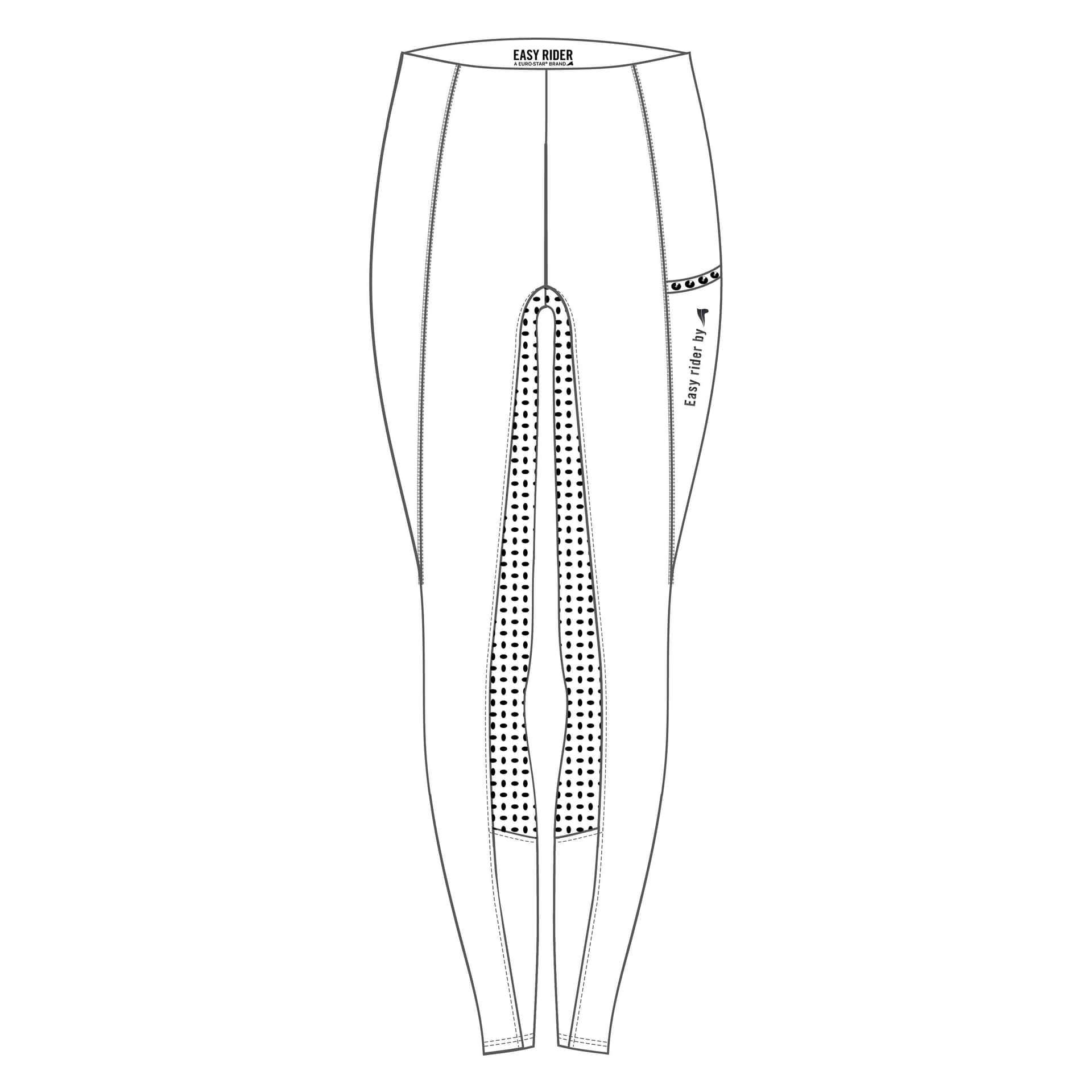 EASYRIDER/EUROSTAR Easyrider Livia Performance Dames Tight Full Grip