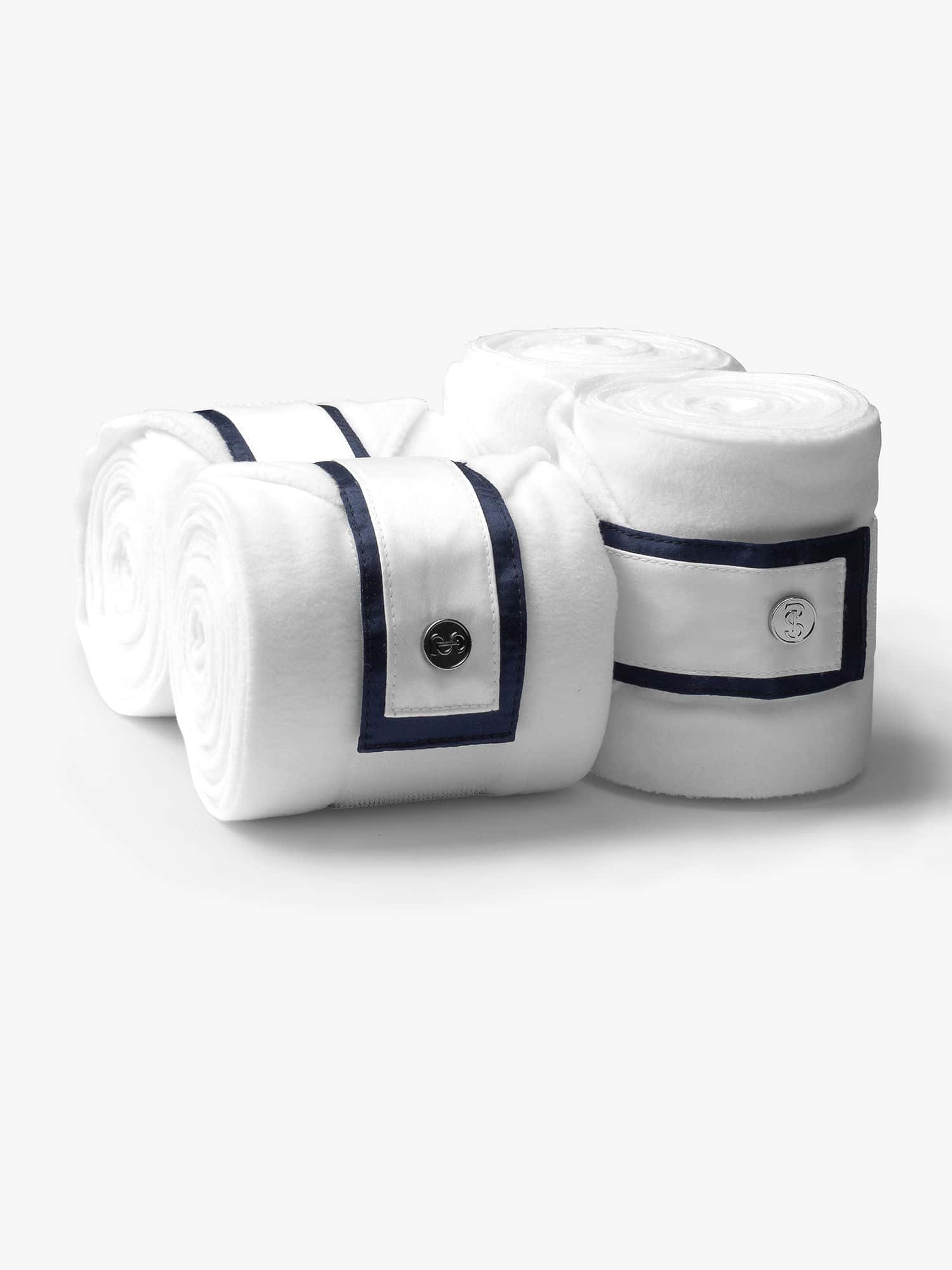PS OF SWEDEN Ps Of Sweden Polo Signature Fleece Bandage Wit