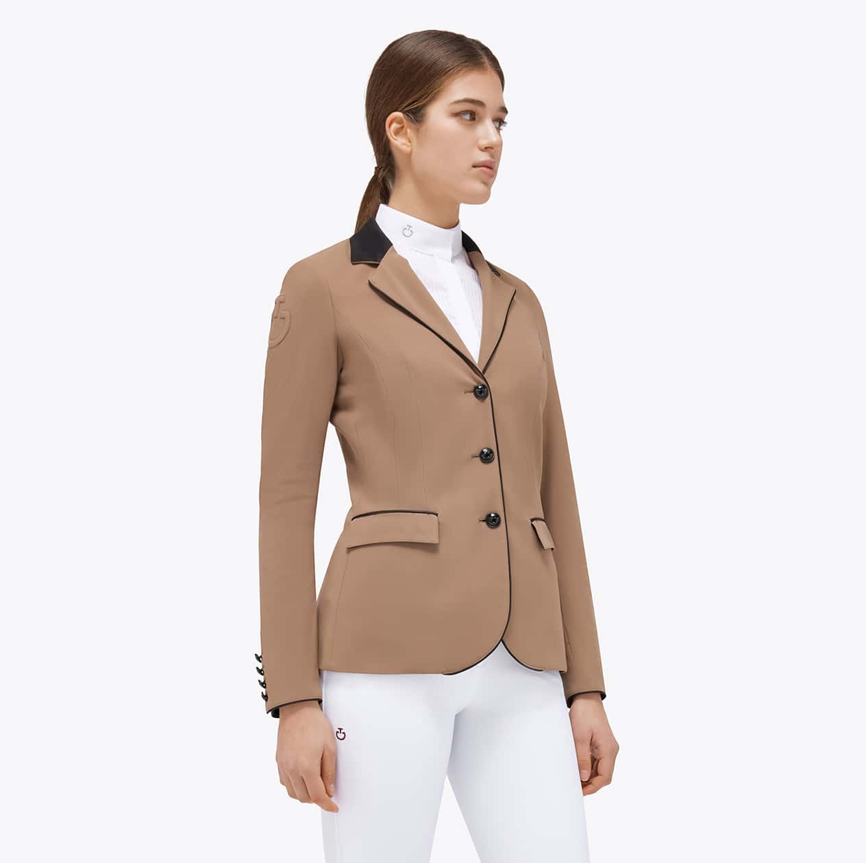 CAVALLERIA TOSCANA Cavalleria Toscana Gp Riding Jacket Dames Taupe 4300