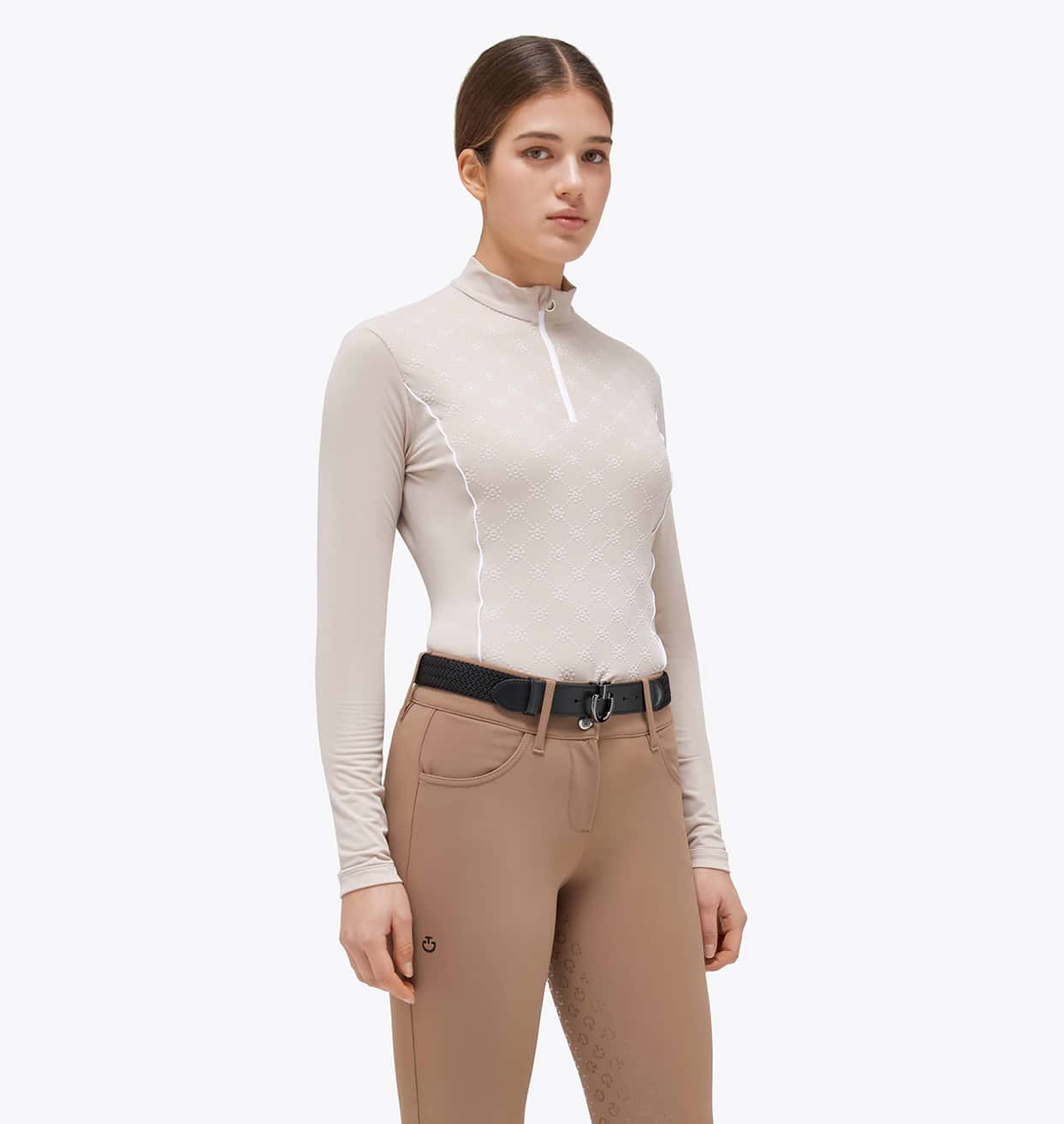 CAVALLERIA TOSCANA Cavalleria Toscana Light Jersey Fleece Trainingsshirt Dames