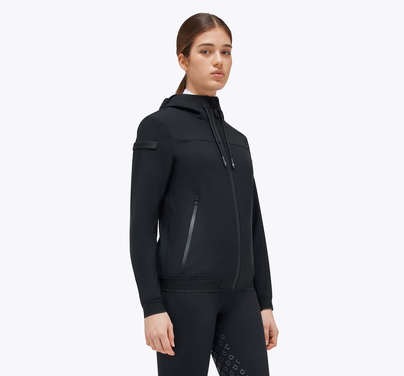 CAVALLERIA TOSCANA Cavalleria Toscana Jersey Velvet Softshell Jas Dames