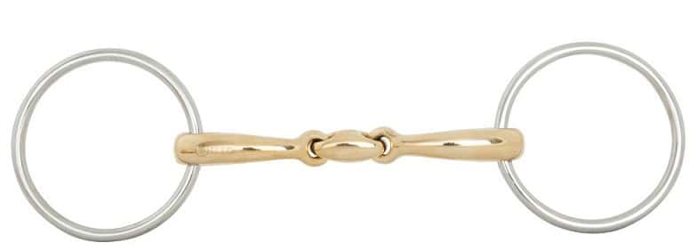 B.R RIDING BR Watertrens Soft Contact Dubbel Gebroken Curved