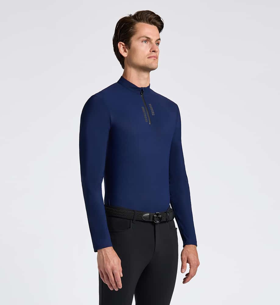 CAVALLERIA TOSCANA Cavalleria Toscana Heren Polo Print Jersey