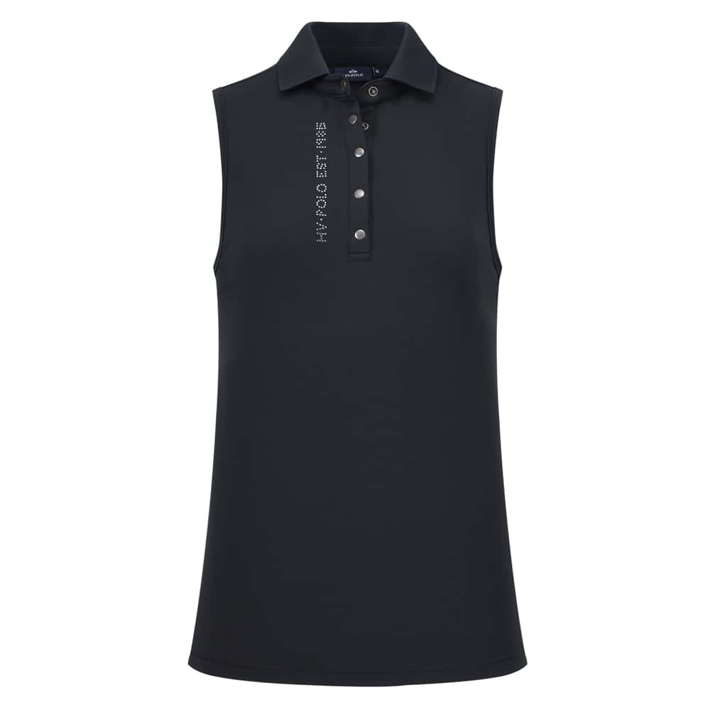 HV POLO HV Polo Dames Polo Mouwloos Myrthe