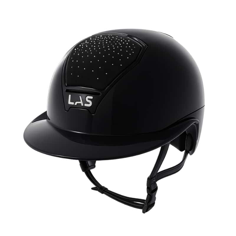 LAS HELMETS LAS Rijhelm Opera Glossy Crystal Cascata Polo