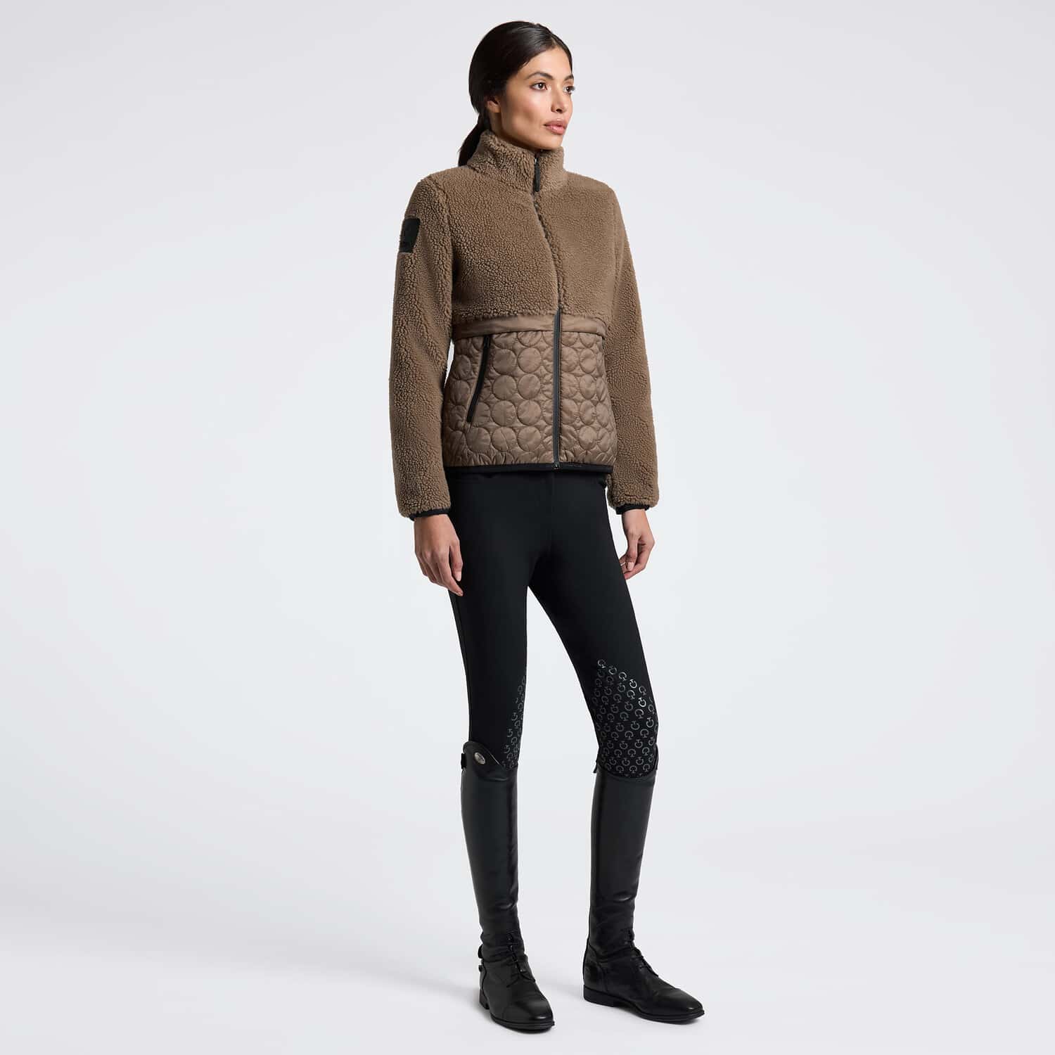 CAVALLERIA TOSCANA Cavalleria Toscana Dames Vest Teddy Bear Nylon