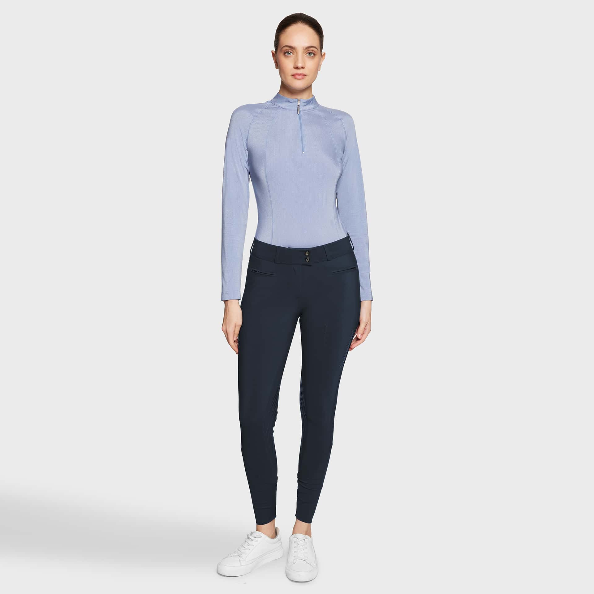 SAMSHIELD Samshield Rijbroek Chloe Metal Dots Dames Knie Grip