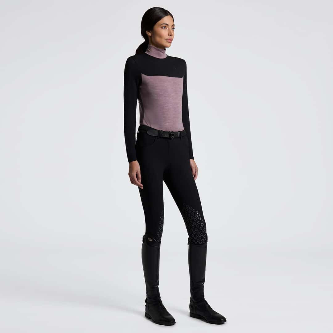 CAVALLERIA TOSCANA Cavalleria Toscana Trainingsshirt Tech Wool Dames