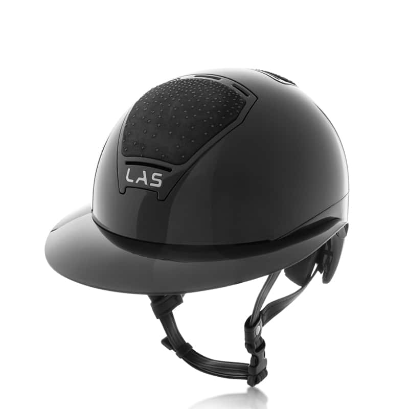 LAS HELMETS LAS Rijhelm Opera Glossy Crystal Cascata Polo Grey