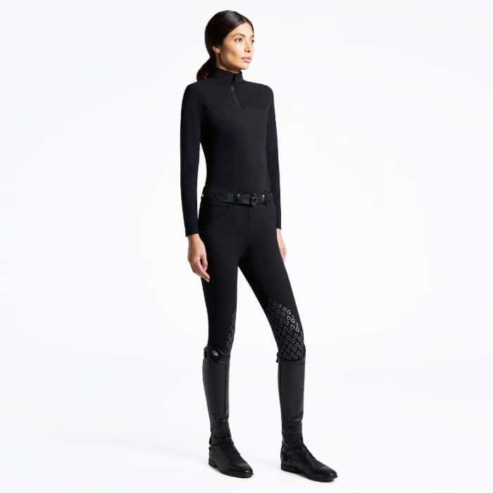CAVALLERIA TOSCANA Cavalleria Toscana Trainingsshirt Perforated Dames