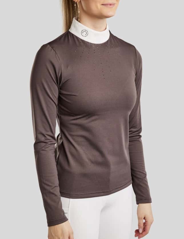 MONTAR Montar Wedstrijdshirt Emilia Crystal Dames