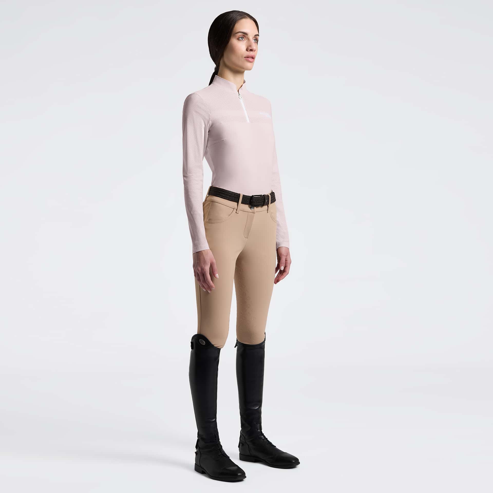 CAVALLERIA TOSCANA Cavalleria Toscana Trainingsshirt Perforated Dames