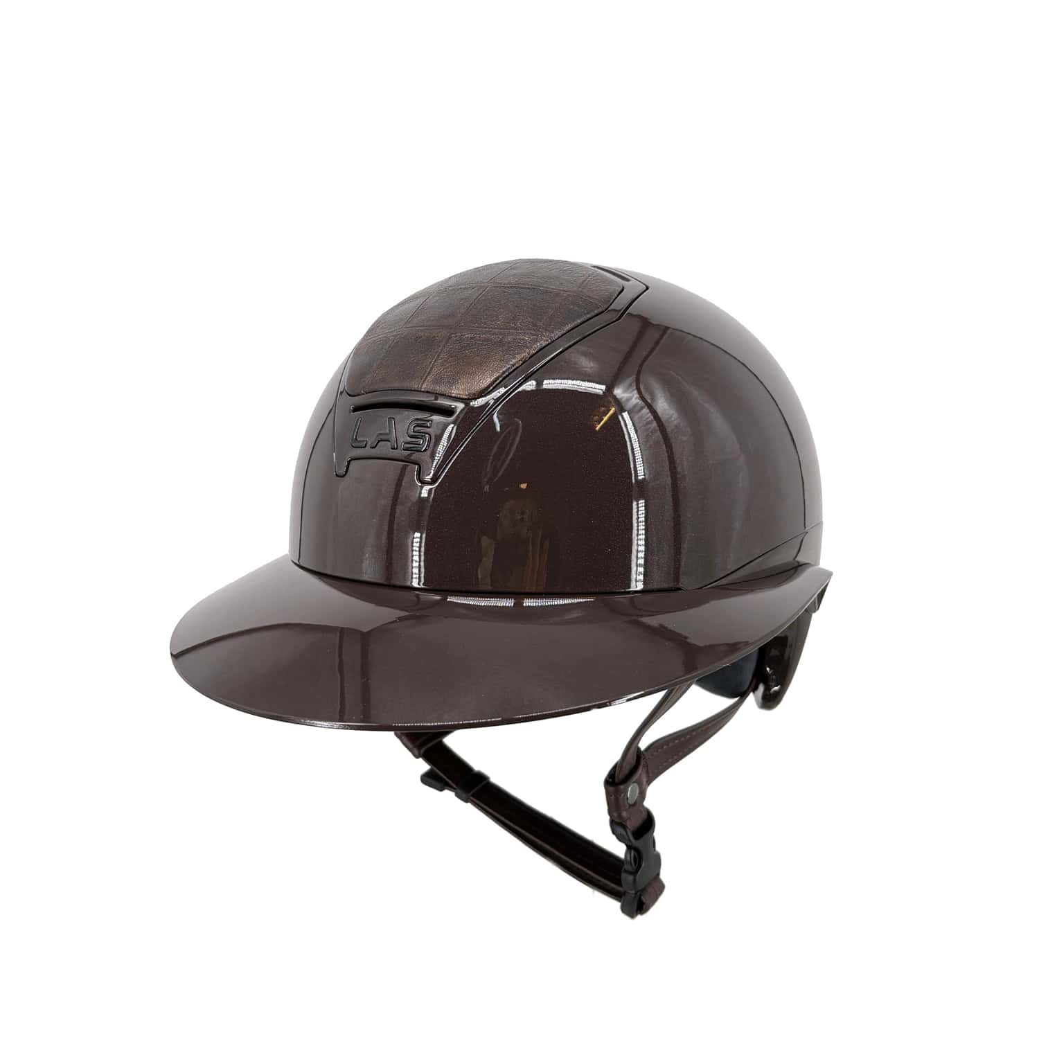 LAS HELMETS LAS Rijhelm Opera Croco Leather Limited  Brown M 