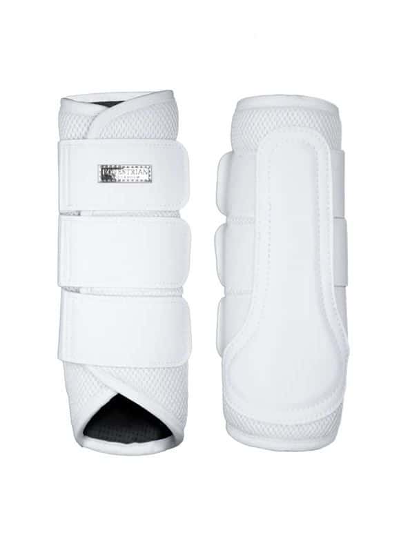 EQUESTRIAN STOCKHOLM Equestrian Stockholm Mesh Brushing Boots Wit Zilver