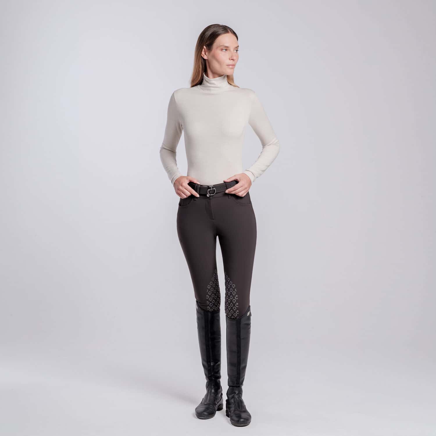 CAVALLERIA TOSCANA Cavalleria Toscana Tech Wool Trainingspolo