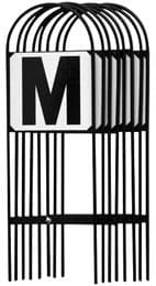 PREMIERE MANEGELETTERS OP STANDAARD SET 8