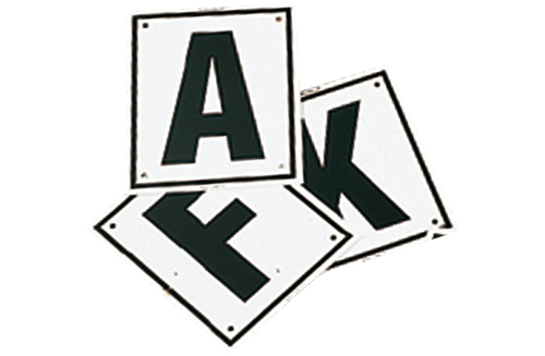 MANEGELETTERS 20x40 HetGareel.nl. set 8