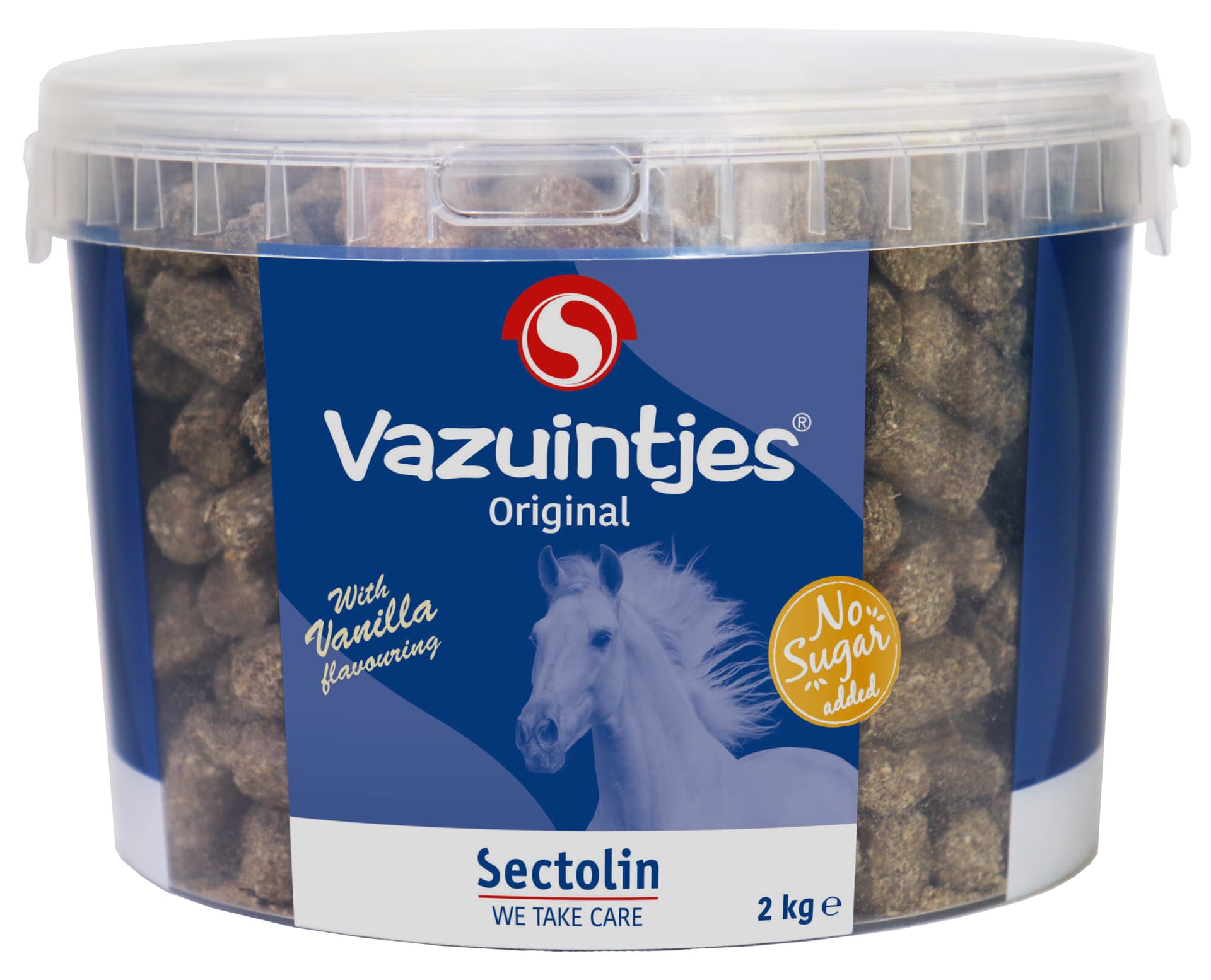 Vazuintjes Paardensnoep Emmer 2kg