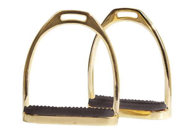 B.R RIDING Br Beugels Gold 12 Cm Aanbieding