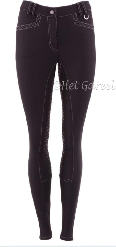 B.R RIDING Br Rijbroek Saturnus Silicone Zitvlak Softshell