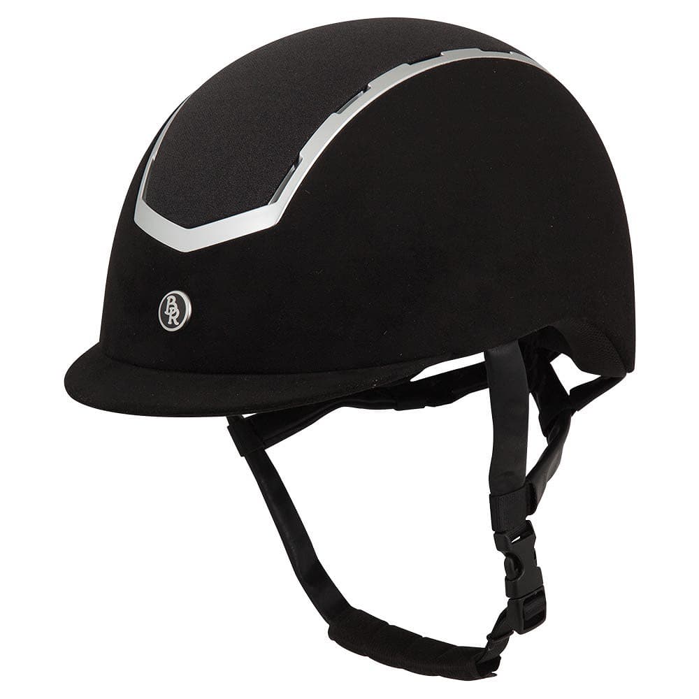 B.R RIDING BR Rijhelm Sigma Microfiber Glitter