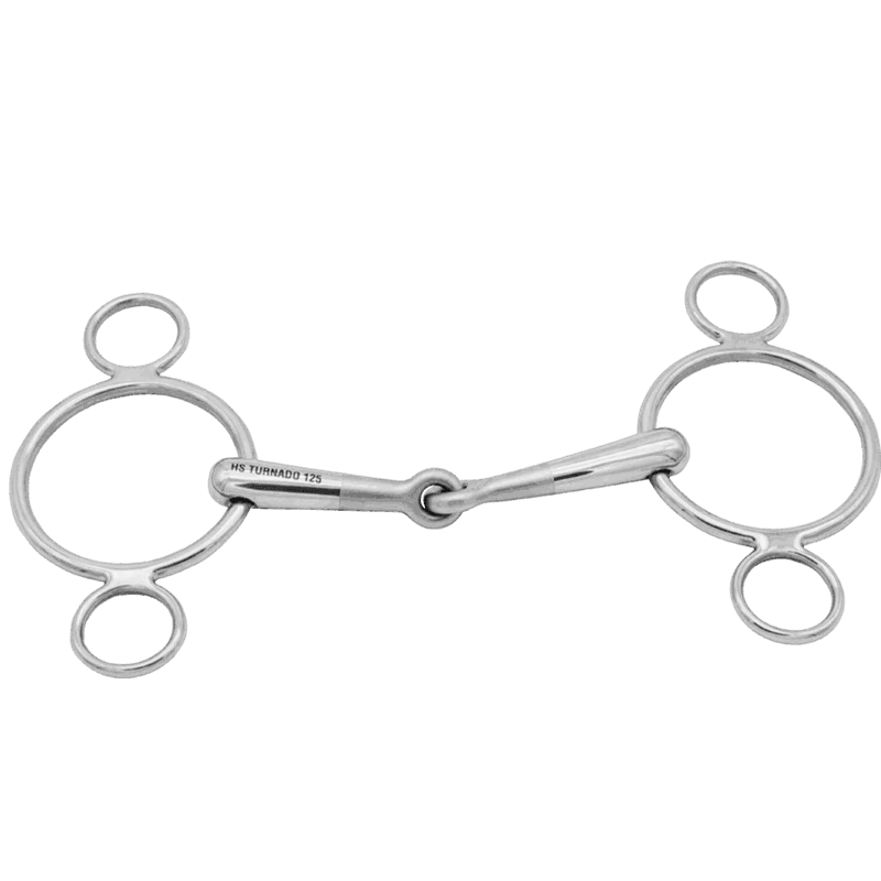 Sprenger Pessoa 3-Ring Enkelgebroken Turnado 41387 Rvs 16mm