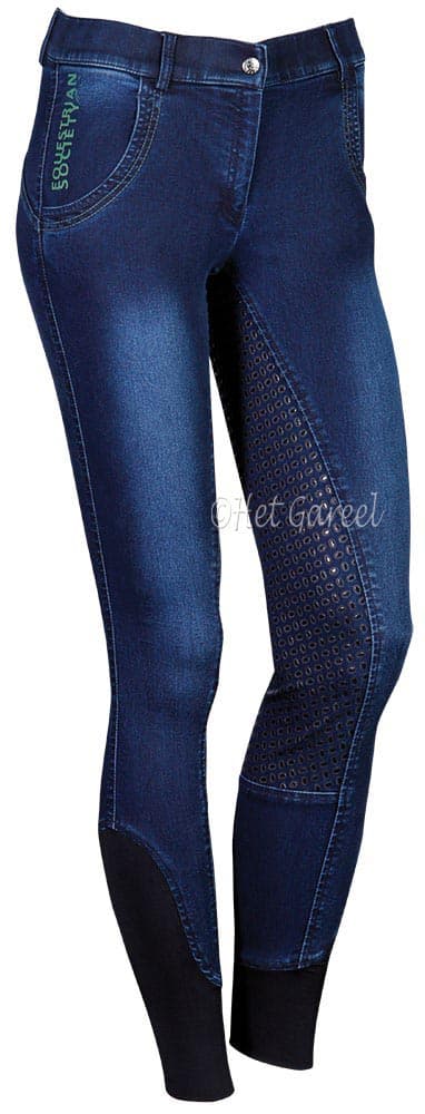 HARRY'S HORSE Harry's Horse Denim Rijbroek Clayton Full Grip