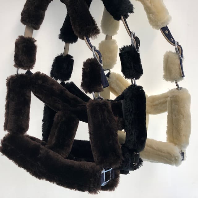 CHAMBERLAIN HALSTER+BESCHERMSET FAUX FUR