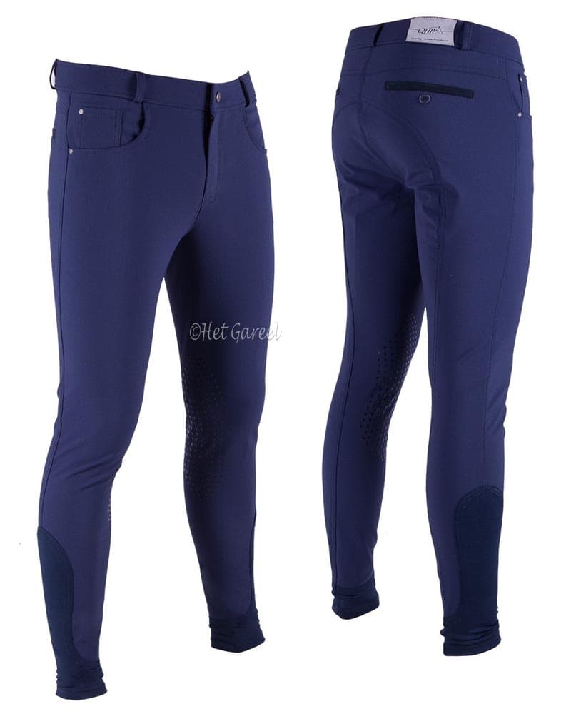 QHP Qhp Heren Rijbroek Naud Knie Grip